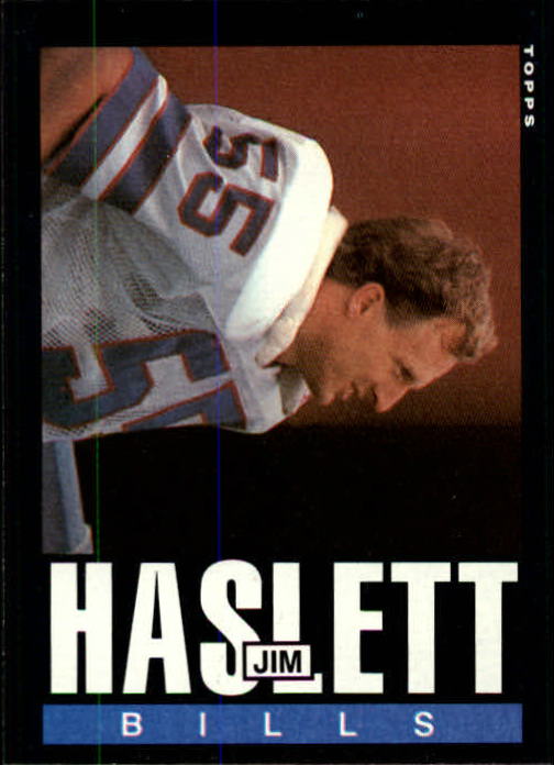 1985 Topps #204 Jim Haslett