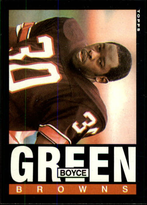 1985 Topps #228 Boyce Green RC