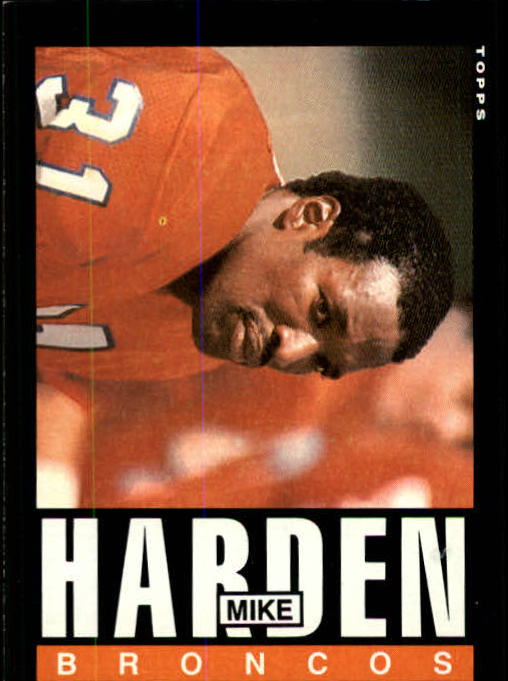 1985 Topps #240 Mike Harden RC