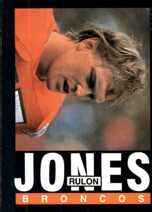 1985 Topps #243 Rulon Jones