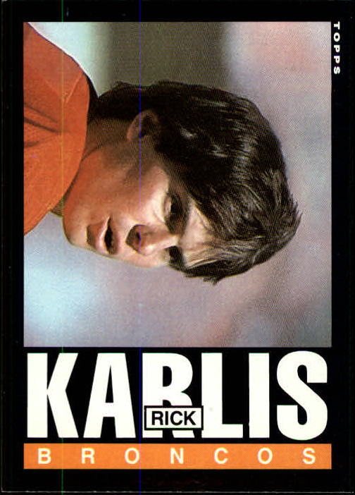 1985 Topps #244 Rich Karlis