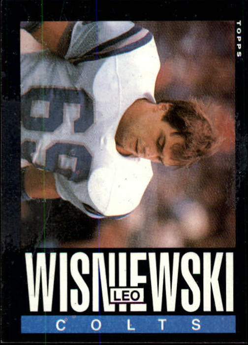1985 Topps #268 Leo Wisniewski
