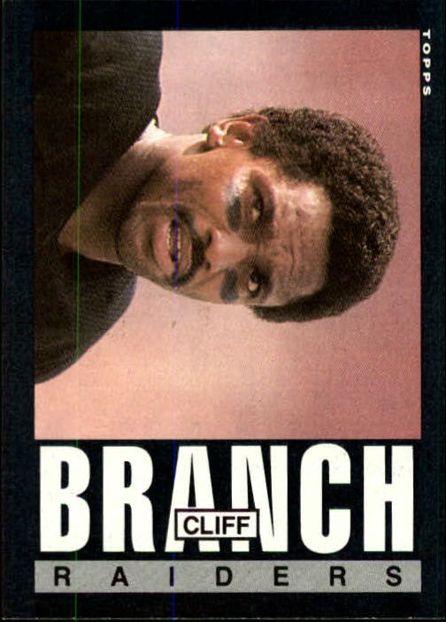 1985 Topps #286 Cliff Branch