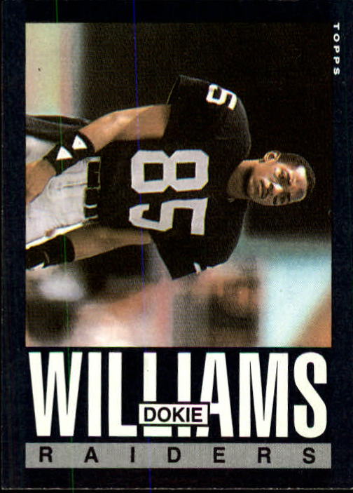 1985 Topps #298 Dokie Williams RC