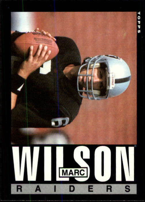 1985 Topps #299 Marc Wilson