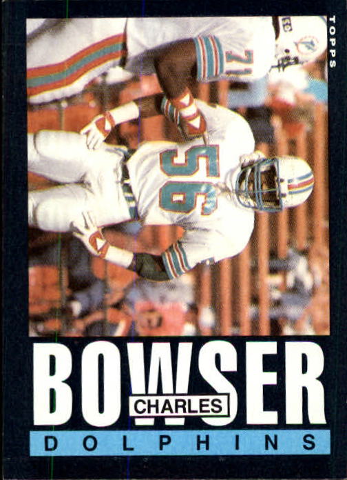 1985 Topps #306 Charles Bowser RC