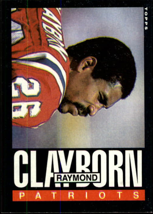1985 Topps #321 Raymond Clayborn