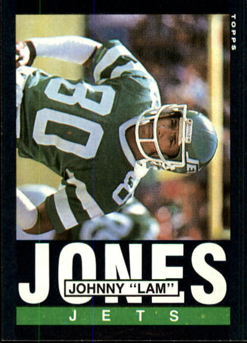 1985 Topps #340 Johnny Lam Jones