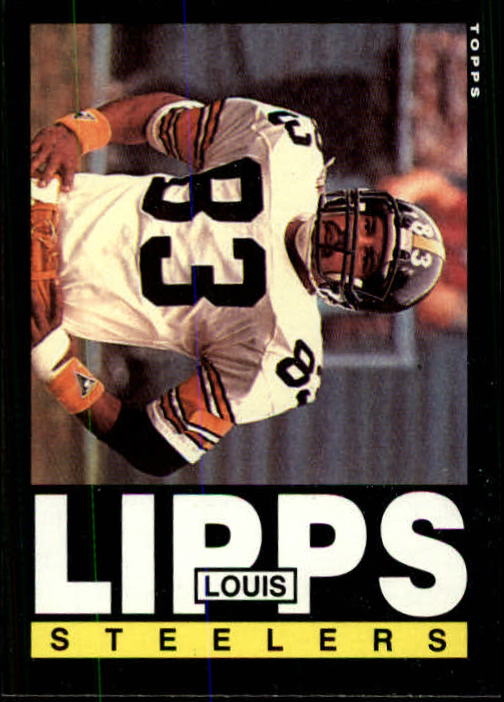 1985 Topps #358 Louis Lipps RC