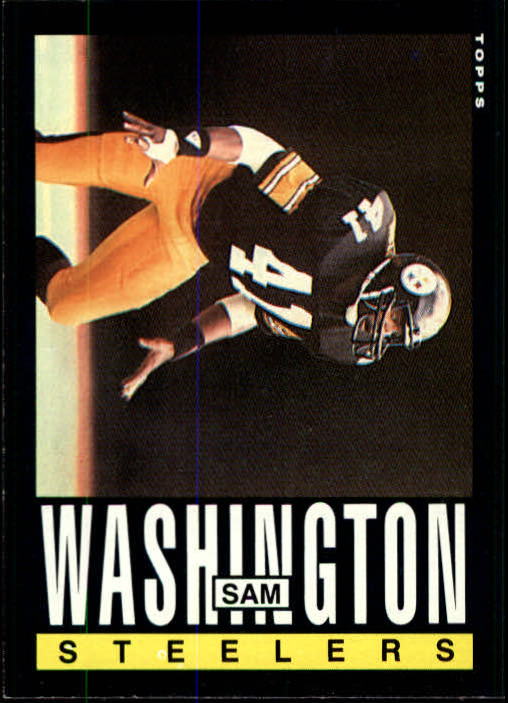 1985 Topps #364 Sam Washington