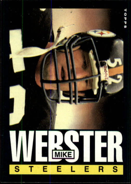 1985 Topps #365 Mike Webster