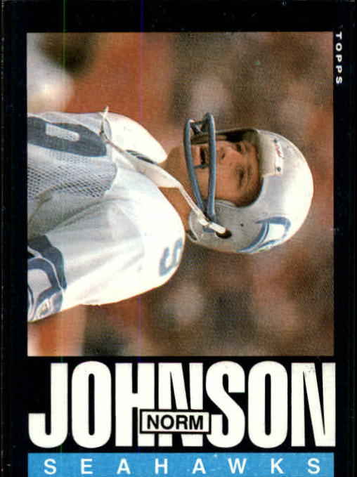 1985 Topps #387 Norm Johnson