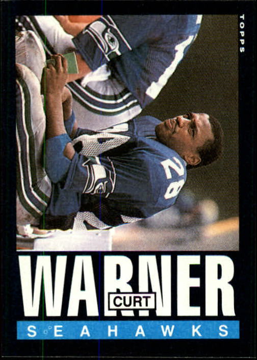 1985 Topps #392 Curt Warner