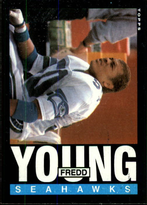 1985 Topps #393 Fredd Young RC