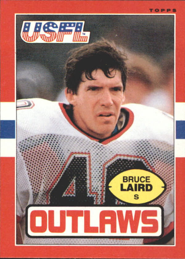 1985 Topps USFL #3 Bruce Laird