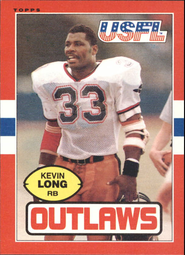 1985 Topps USFL #5 Kevin Long