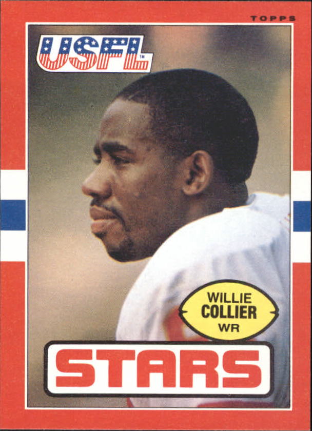 1985 Topps USFL #11 Willie Collier