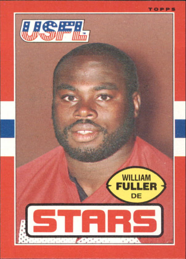1985 Topps USFL #14 William Fuller XRC