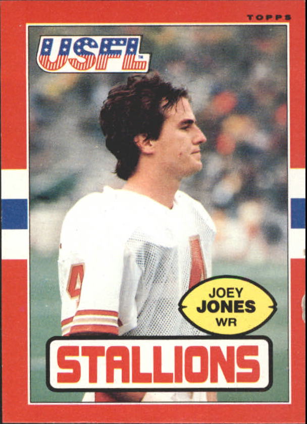 1985 Topps USFL #24 Joey Jones