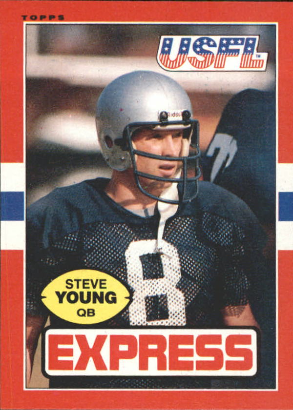 1985 Topps USFL #65 Steve Young