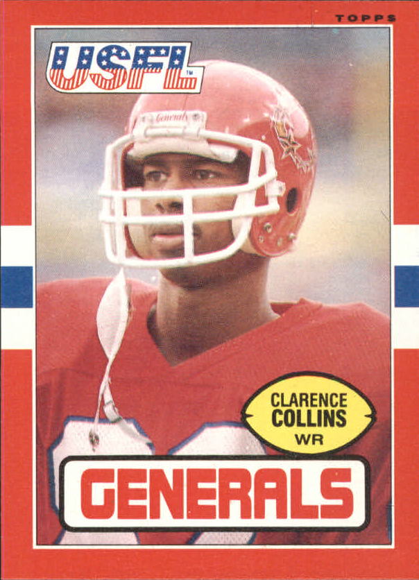 1985 Topps USFL #79 Clarence Collins