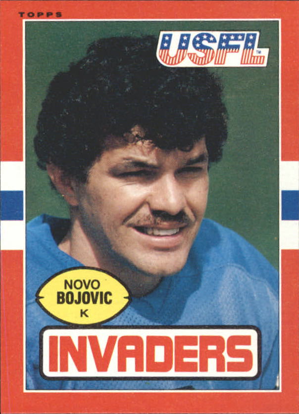 1985 Topps USFL #90 Novo Bojovic