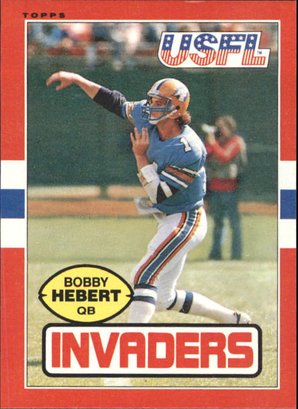 1985 Topps USFL #93 Bobby Hebert