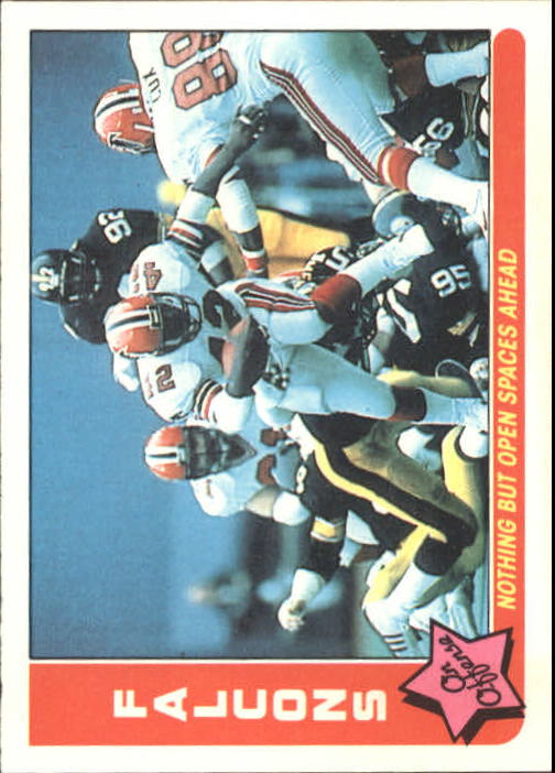 1985 Fleer Team Action #1 Atlanta Falcons