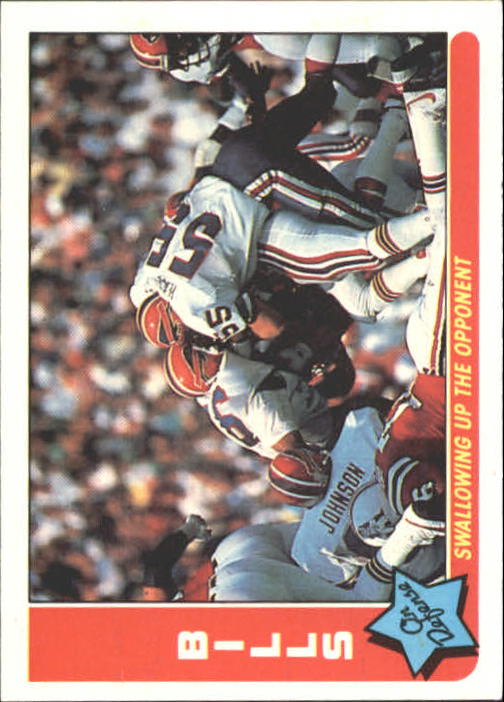 1985 Fleer Team Action #5 Buffalo Bills