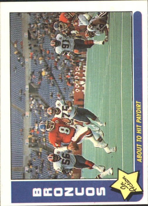 1985 Fleer Team Action #21 Denver Broncos