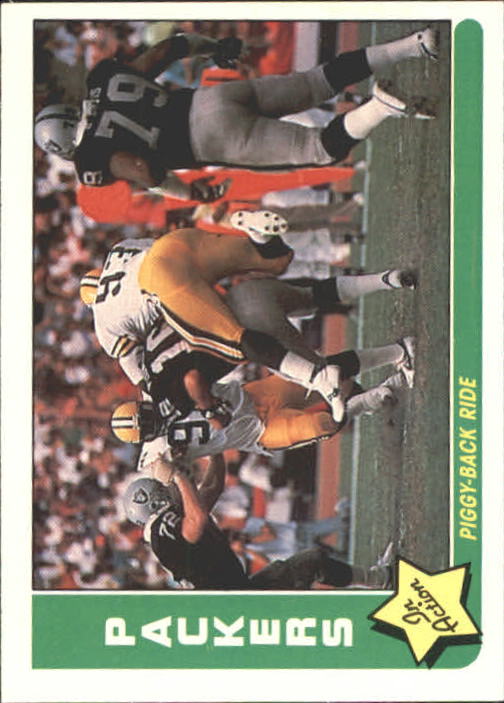1985 Fleer Team Action #27 Green Bay Packers