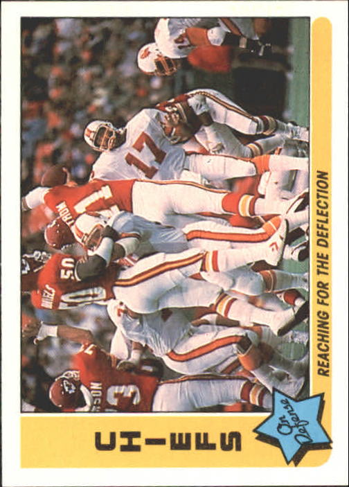 1985 Fleer Team Action #35 Kansas City Chiefs