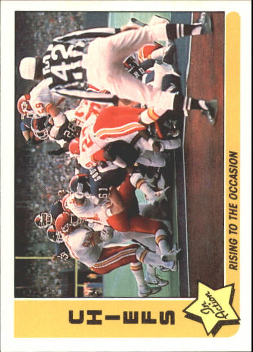 1985 Fleer Team Action #36 Kansas City Chiefs