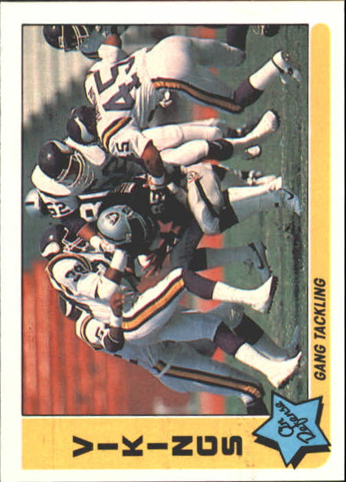 1985 Fleer Team Action #47 Minnesota Vikings