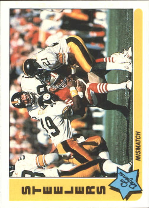 1985 Fleer Team Action #65 Pittsburgh Steelers