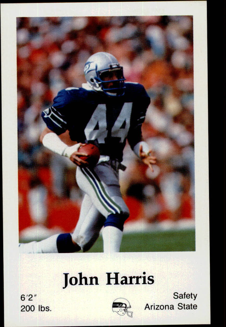 1985 Seahawks Police #8 John Harris