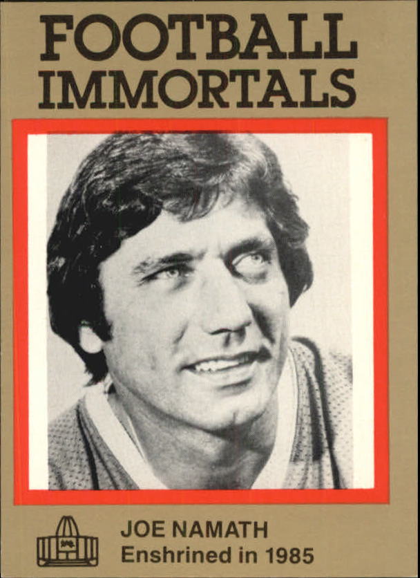 1985-88 Football Immortals #2 Joe Namath