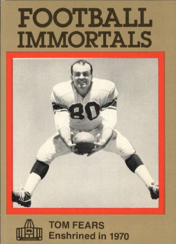 1985-88 Football Immortals #40 Tom Fears
