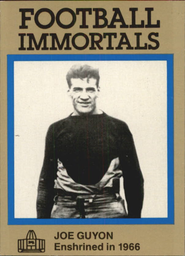 1985-88 Football Immortals #47 Joe Guyon