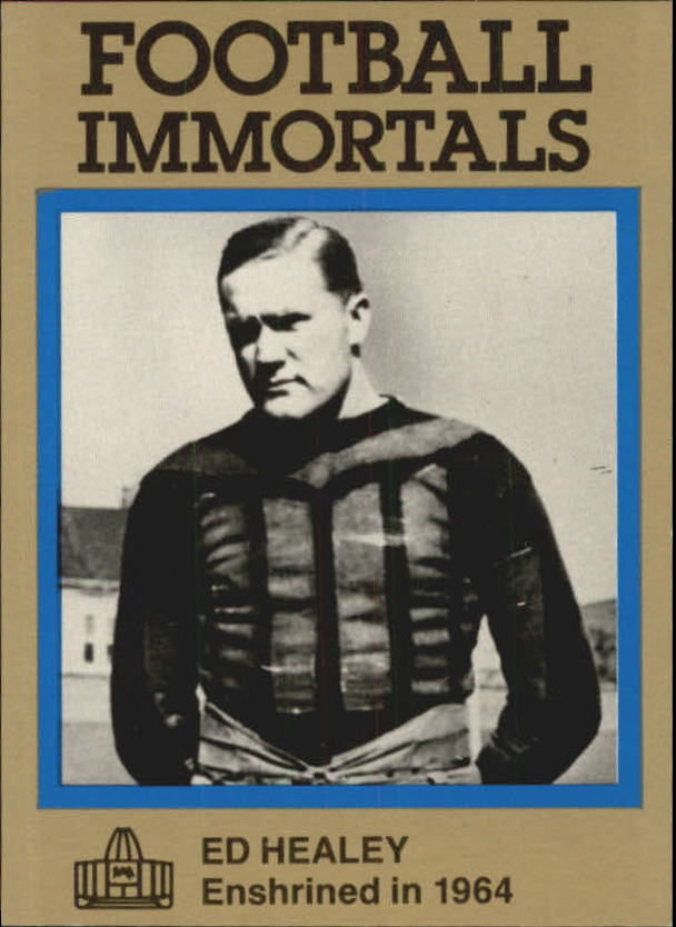 1985-88 Football Immortals #49 Ed Healey