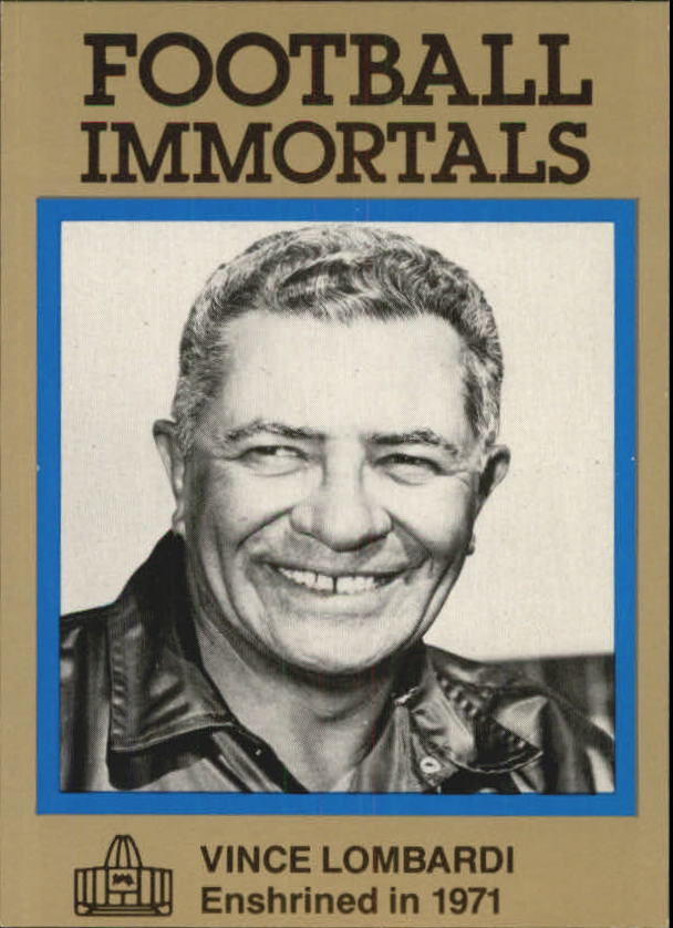 1985-88 Football Immortals #71 Vince Lombardi