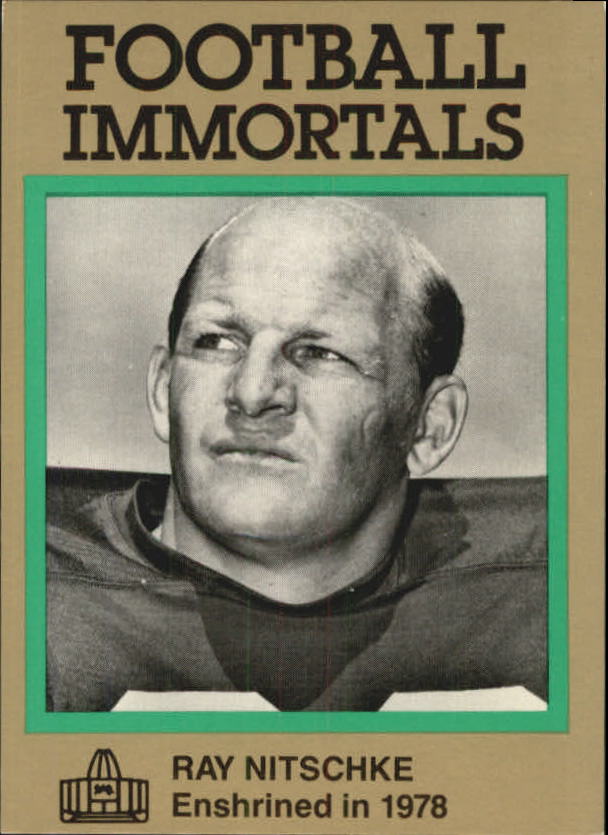 1985-88 Football Immortals #92 Ray Nitschke