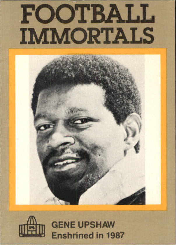 1985-88 Football Immortals #140 Gene Upshaw