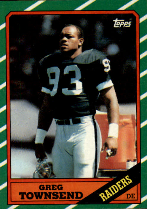 1986 Topps #70 Greg Townsend RC