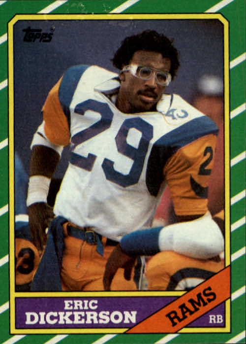 1986 Topps #78 Eric Dickerson