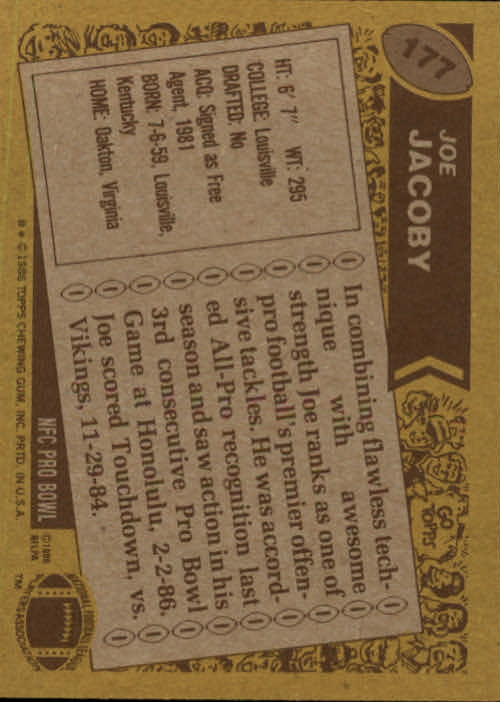 B3696- 1986 Topps Fb #S 101-200 Ca. Grad -du Pick- 15 + Gratis US Schiff - Bild 277 von 361