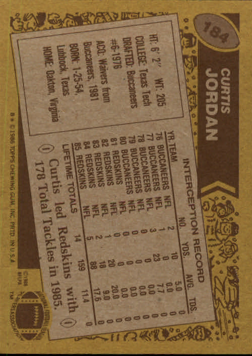 B3696- 1986 Topps Fb #S 101-200 Ca. Grad -du Pick- 15 + Gratis US Schiff - Bild 305 von 361