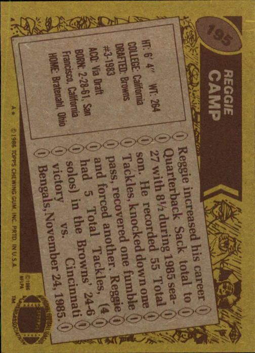 B3696- 1986 Topps Fb #S 101-200 Ca. Grad -du Pick- 15 + Gratis US Schiff - Bild 333 von 361