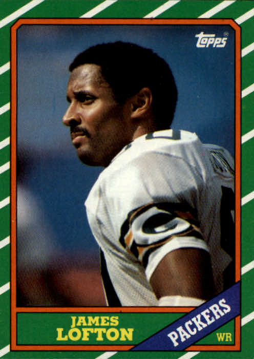 1981 Topps Football Card #430 James Lofton Green Bay Packers EX-MT