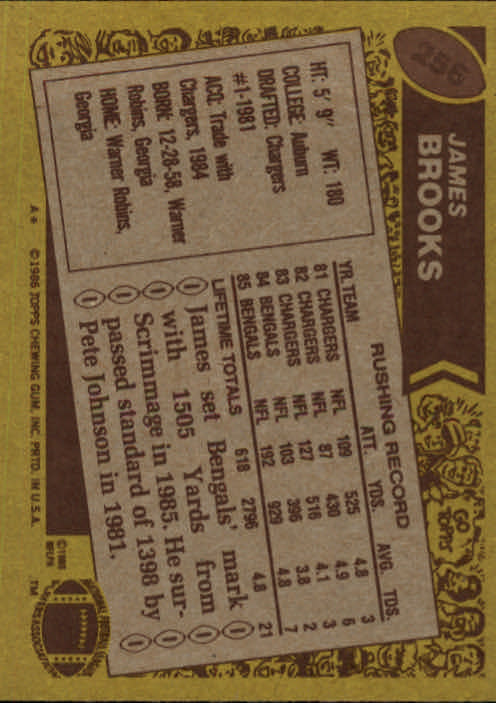 B3696- 1986 Topps FB #s 201-300 APPROXIMATE GRADE -You Pick- 15+ FREE US SHIP - Picture 247 of 445
